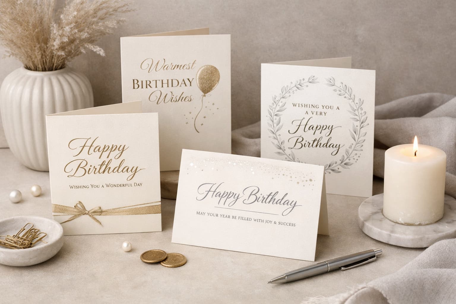 تبریک تولد | 300 متن خاص، عاشقانه و رسمی جدید 3 کارت تبریک انگلیسی